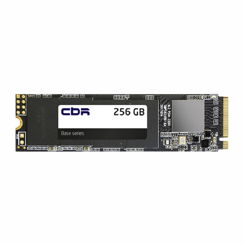 CBR SSD-256Gb-M.2-SATA-BS26b, Внутренний SSD- накопитель, серия "Base", 256Gb, M.2 SATA, 3D TLC NAND, R/W speed up to 510/450 MB/s, TBW 128