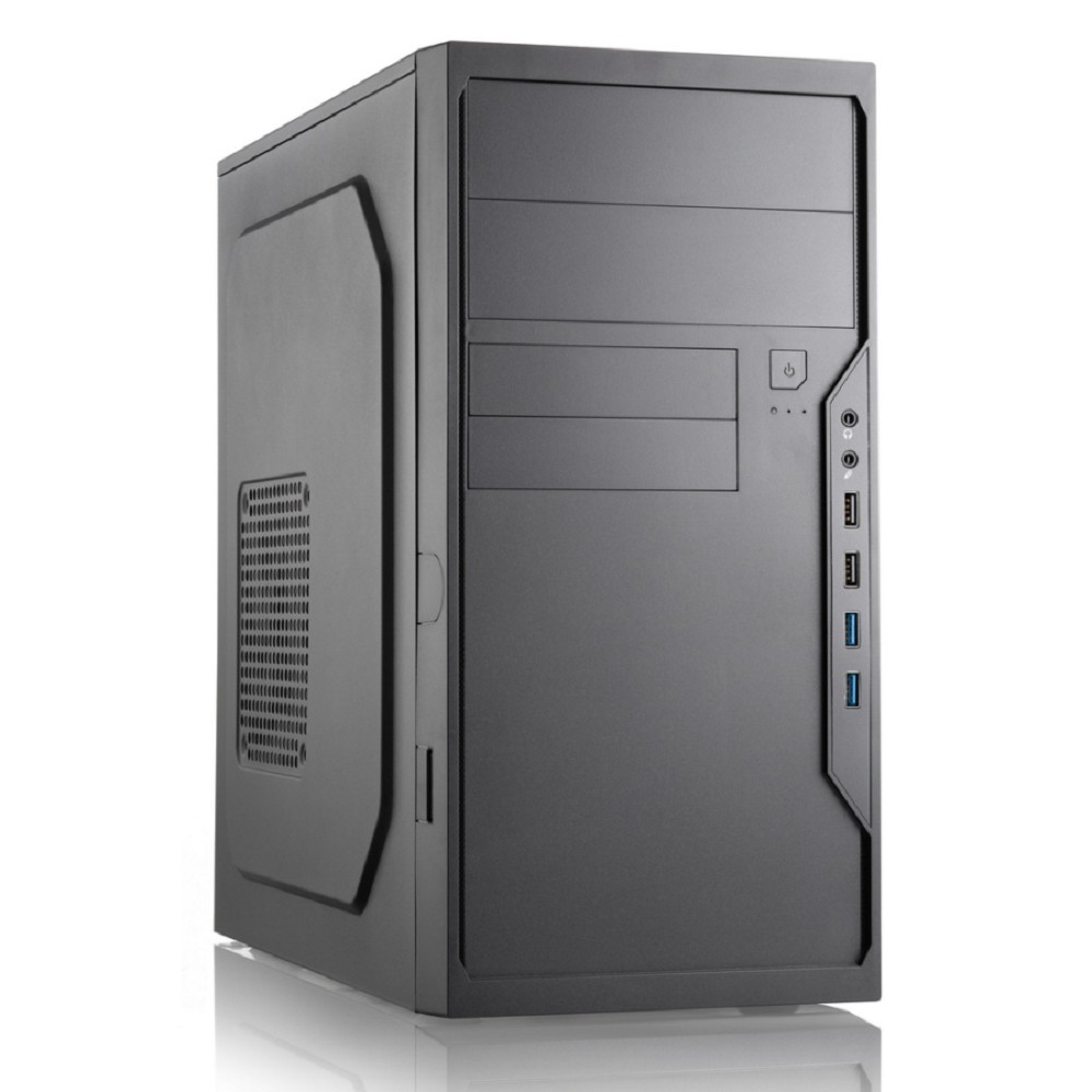Foxline FL-733R-FZ450R-U32 Case Foxline FL-733R, mATX, 2x5.25EXT, 2x3.5EXT, 5x3.5INT, 2xUSB3.0, 2xUSB2.0, HDA, w/o FAN, w/450W ATX PSU, w/1.2m EU pwr cord