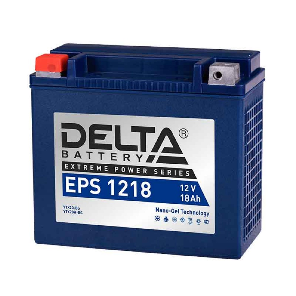 Delta EPS 1218 (18 А\ч, 12В) для МОТО