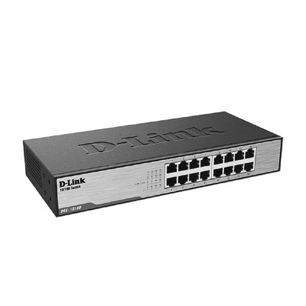 Повреждение упаковки D-Link DES-1016D/I1A Неуправляемый коммутатор с 16 портами 10/100Base-TX
