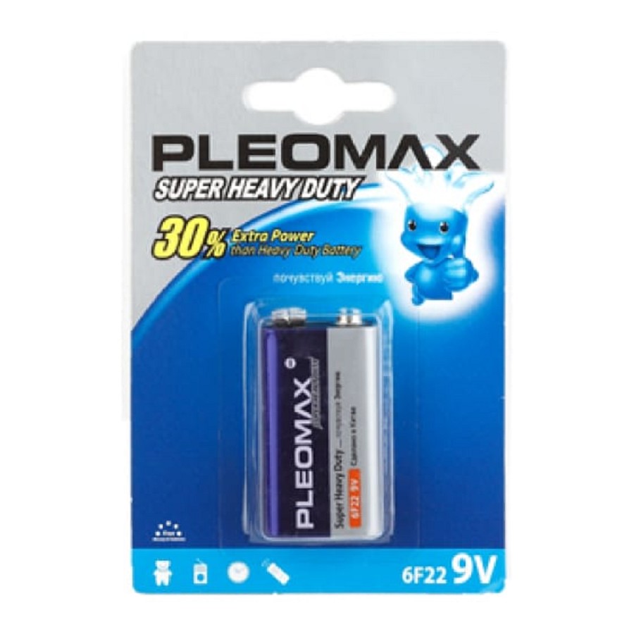 Pleomax 6F22-1Bl Super Heavy Duty Zinc (10/200/6000) (1 шт. в уп-ке)