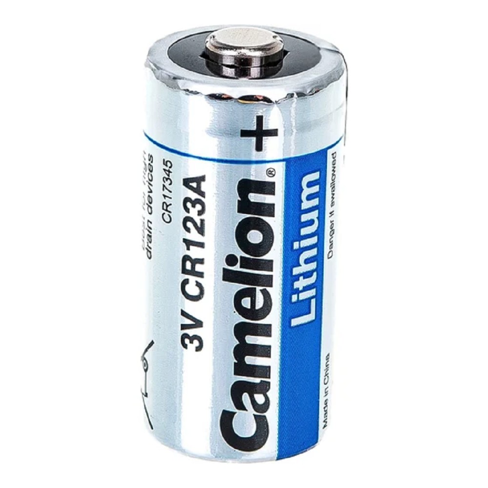 Camelion CR123A BL-1 (CR123A-BP1, батарейка фото,3В) (1 шт. в уп-ке) 