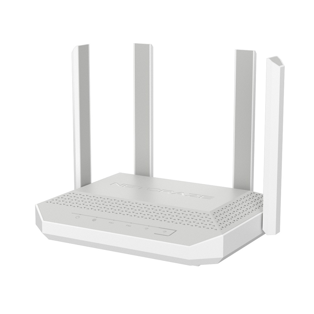 Netcraze Ultra (NC-1812) Мультигигабитный интернет-центр с Mesh Wi-Fi 7 BE7200, Smart-коммутатором 1x10G, 1x2.5G и 4x1G, многофункциональными портами USB 3.2 и 2.0