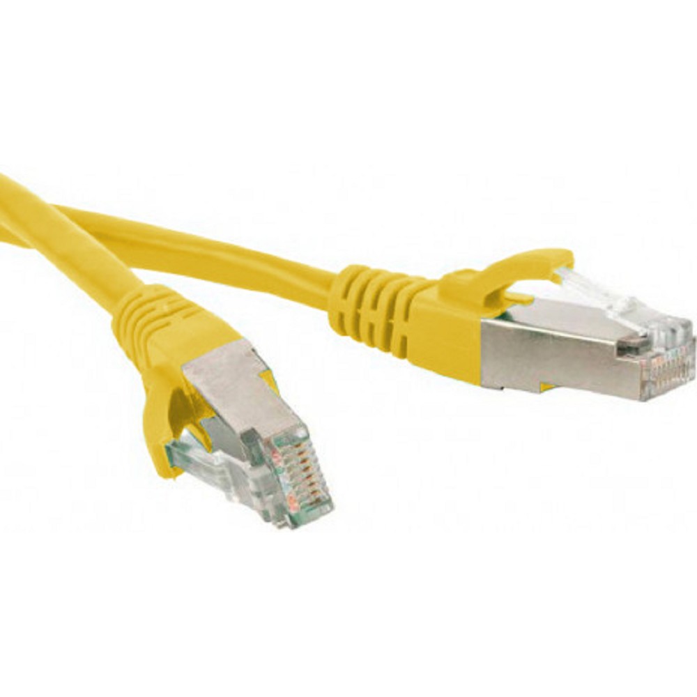 Hyperline PC-LPM-SFTP-RJ45-RJ45-C6-3M-LSZH-YL Патч-корд SF/UTP, экранированный, Cat.6, LSZH, 3 м, желтый