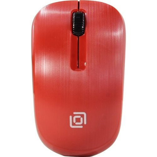 Oklick 525MW красный оптическая (1000dpi) беспроводная USB (2but) [1090720]