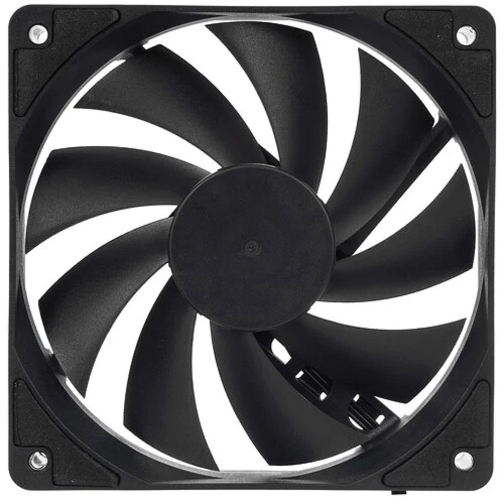 Вентилятор Digma DFAN-120-7 120мм черный 3-pin 4-pin (Molex) Ret