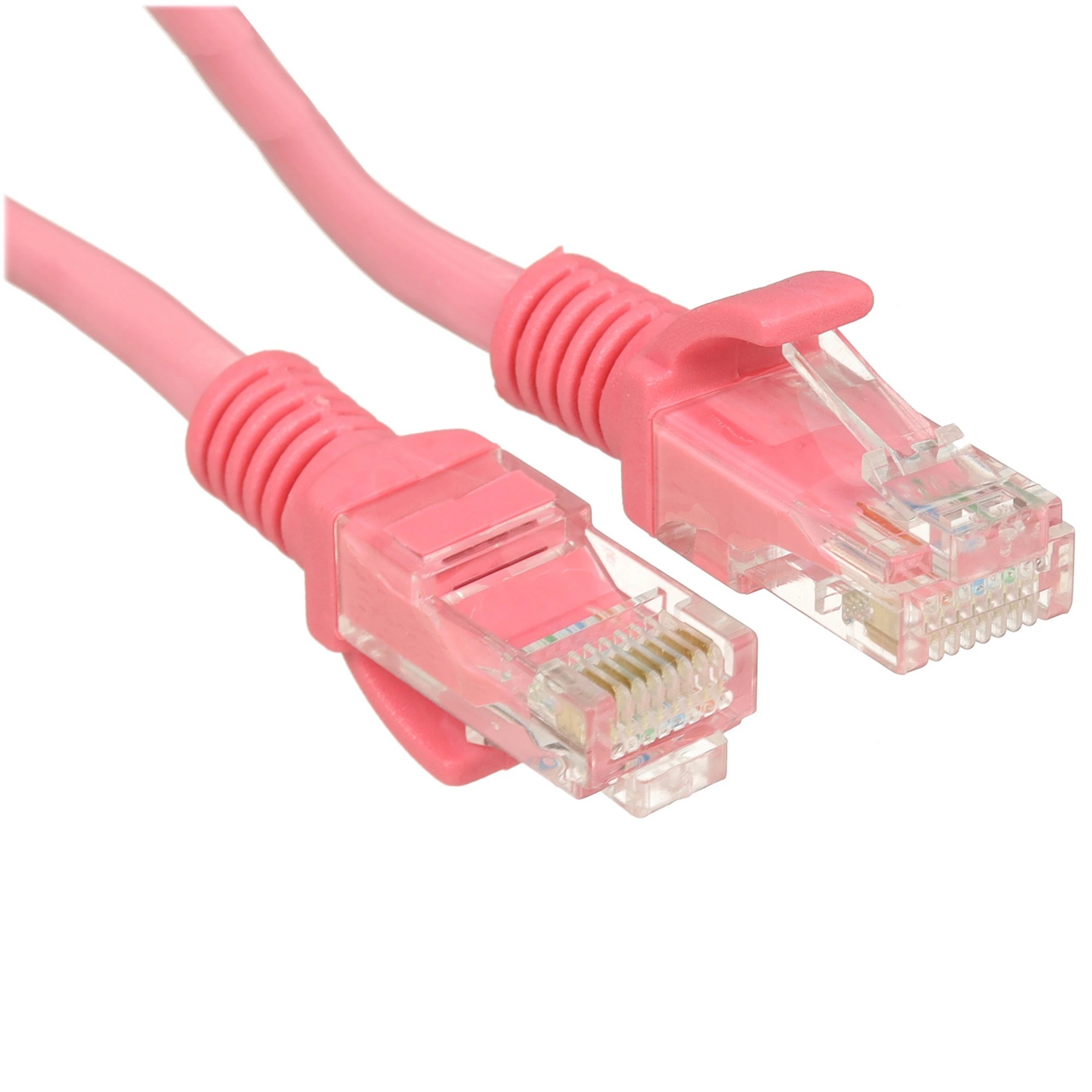 Cablexpert PP12-0.25M/RO Патч-корд UTP Cablexpert кат.5e, 0.25м, литой, многожильный (розовый)