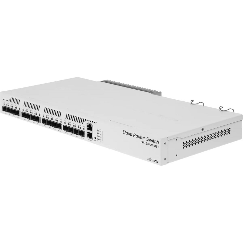 MikroTik CRS317-1G-16S+RM Коммутатор управляемый, 16х SFP+, 1х 1G RJ45, RouterOS