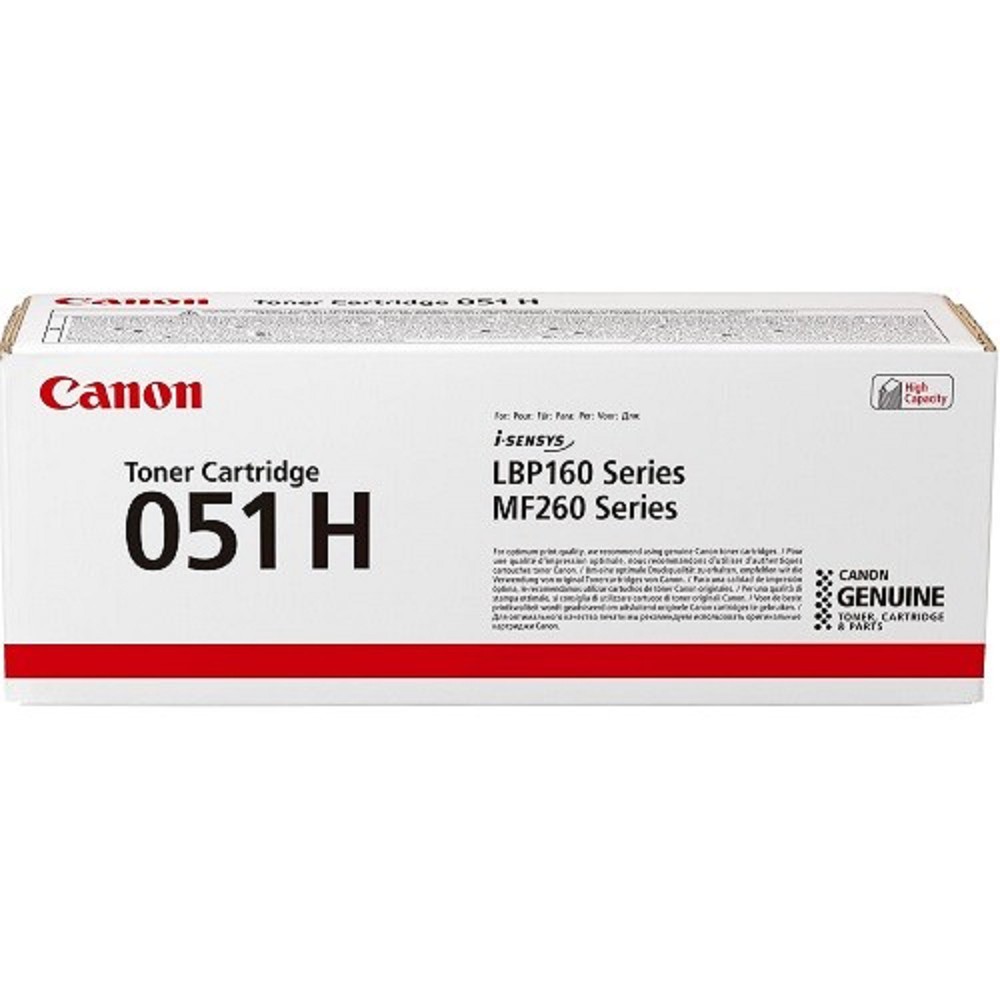 Canon Cartridge 051H 2169C002 Тонер-картридж для Canon LBP162dw, 4100 стр. чёрный