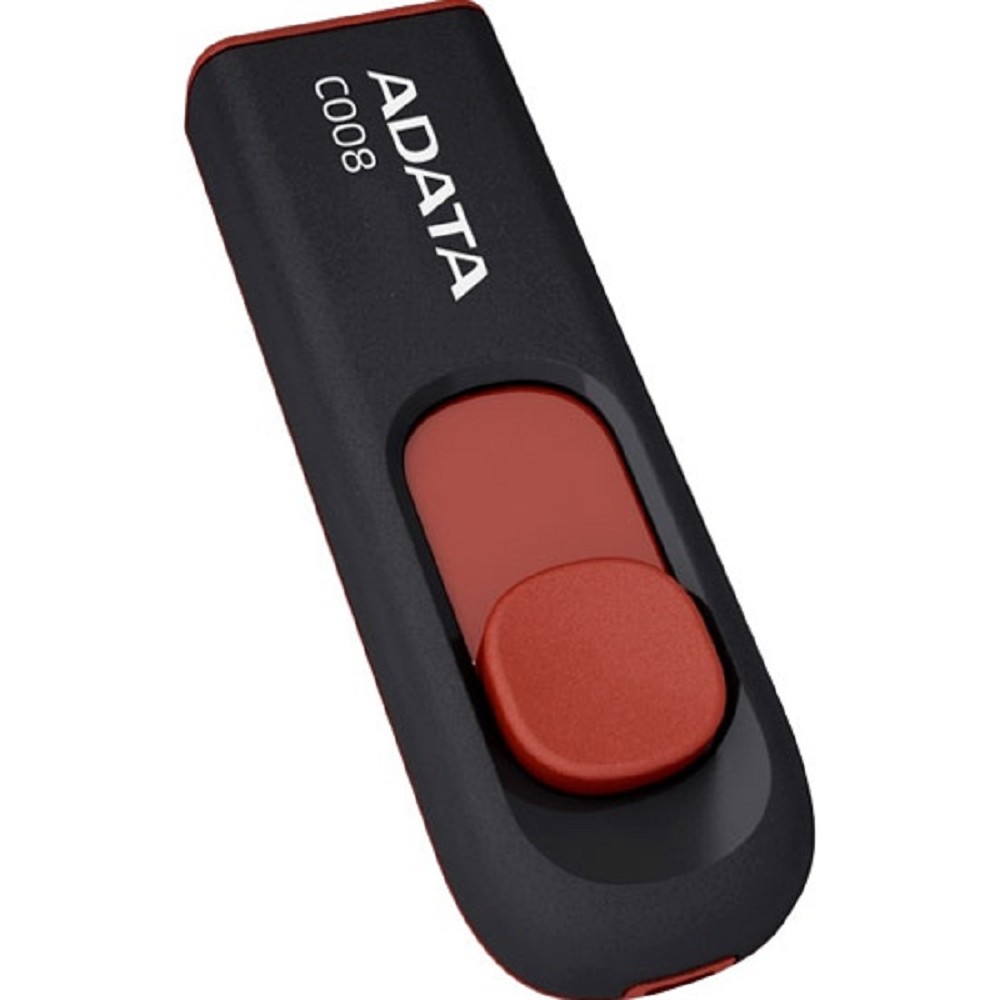 A-DATA Flash Drive 64Gb С008 AC008-64G-RKD {USB2.0, Black-Red}