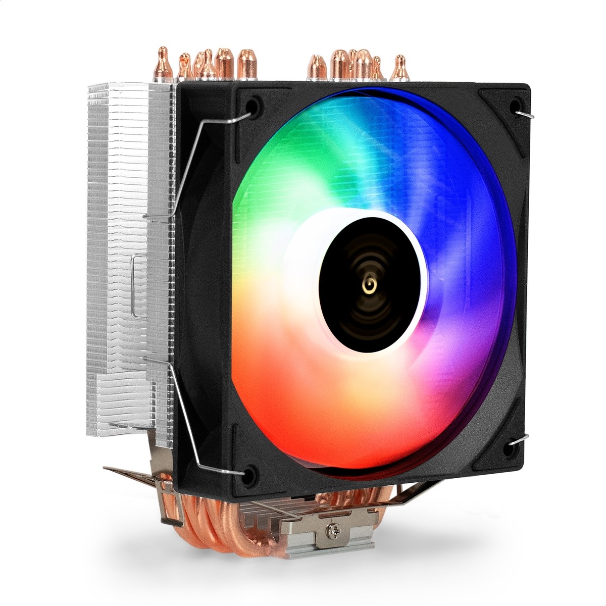Exegate EX299609RUS Кулер ExeGate Wizard EXX600-PWM.ARGB (Al+Cu, 6 тепл.трубки, LGA775/1150/1151/1155/1156/1200/1700/1851/AM2/AM2+/AM3/AM3+/AM4/AM5/FM1/FM2/754/939/940, TDP 180W, Fan 120mm PWM, 600-18