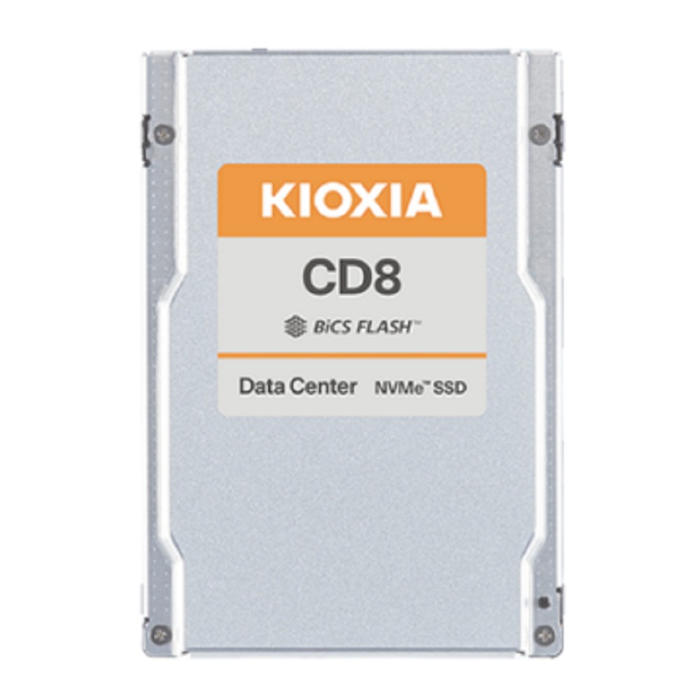 Накопитель SSD Kioxia 2.5"  PCIe 4.0 x4 7.68TB KCD81RUG7T68 CD8-R 