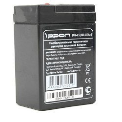 Ippon Батарея IP6-4.5 6V/4,5AH {769317}