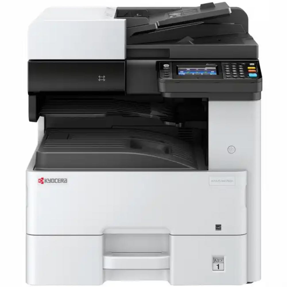 Kyocera M4125idn (1102P23AX0) (A3, P/C/S/,25 стр/мин,1Gb,USB,Network,Duplex,автоподатчик, старт.тонер 3000 стр. Tk-6110) АЗИЯ