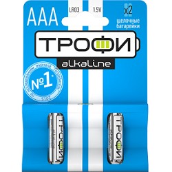 Трофи LR03-2Bl Energy Power Alkaline (40/480/23040) (2 шт. в уп-ке)