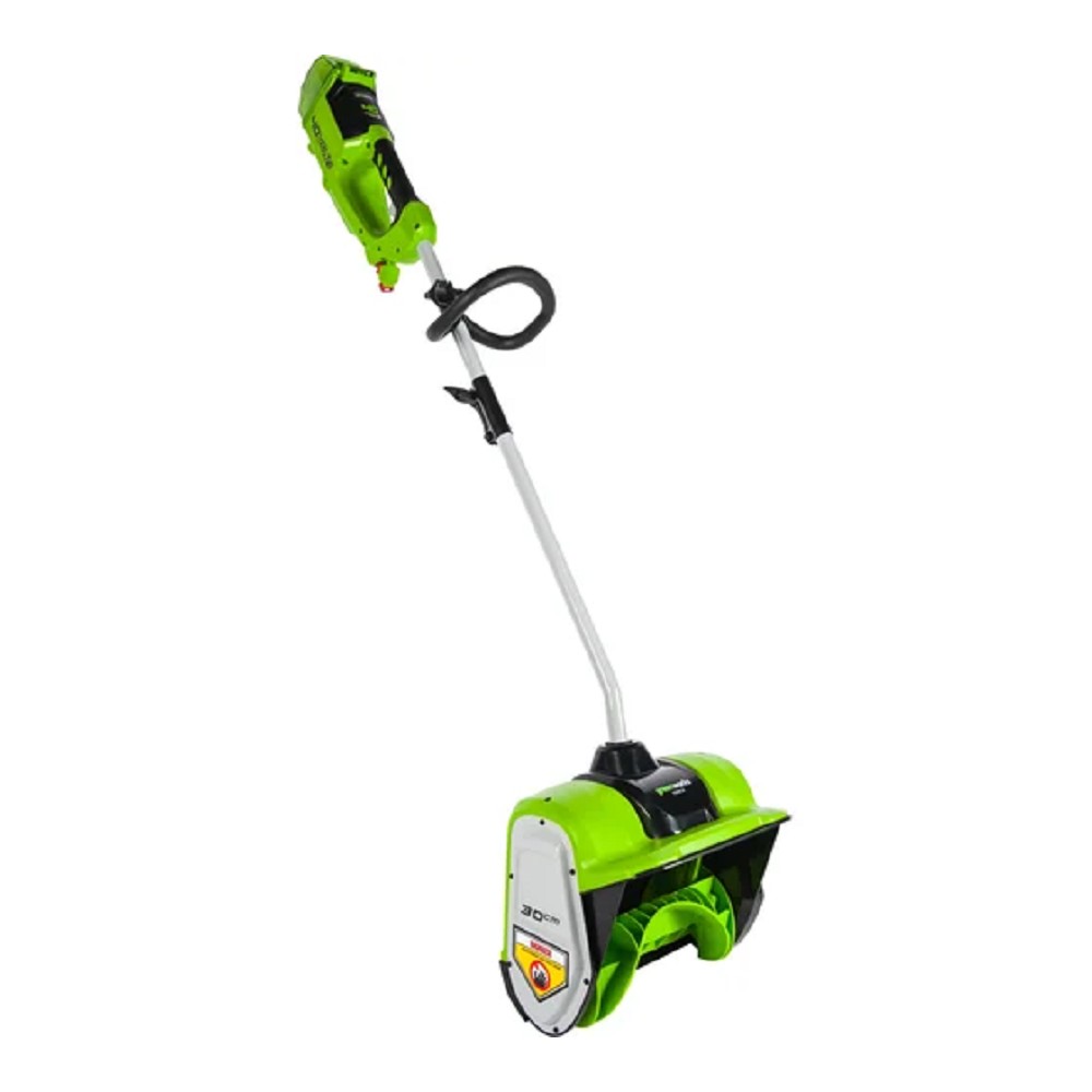 Greenworks Снегоуборщик аккумуляторный GD40SSK4, (40V, 30 см, бесщеточный, с 1хАКБ 4 А.ч и ЗУ) [2600807UB]