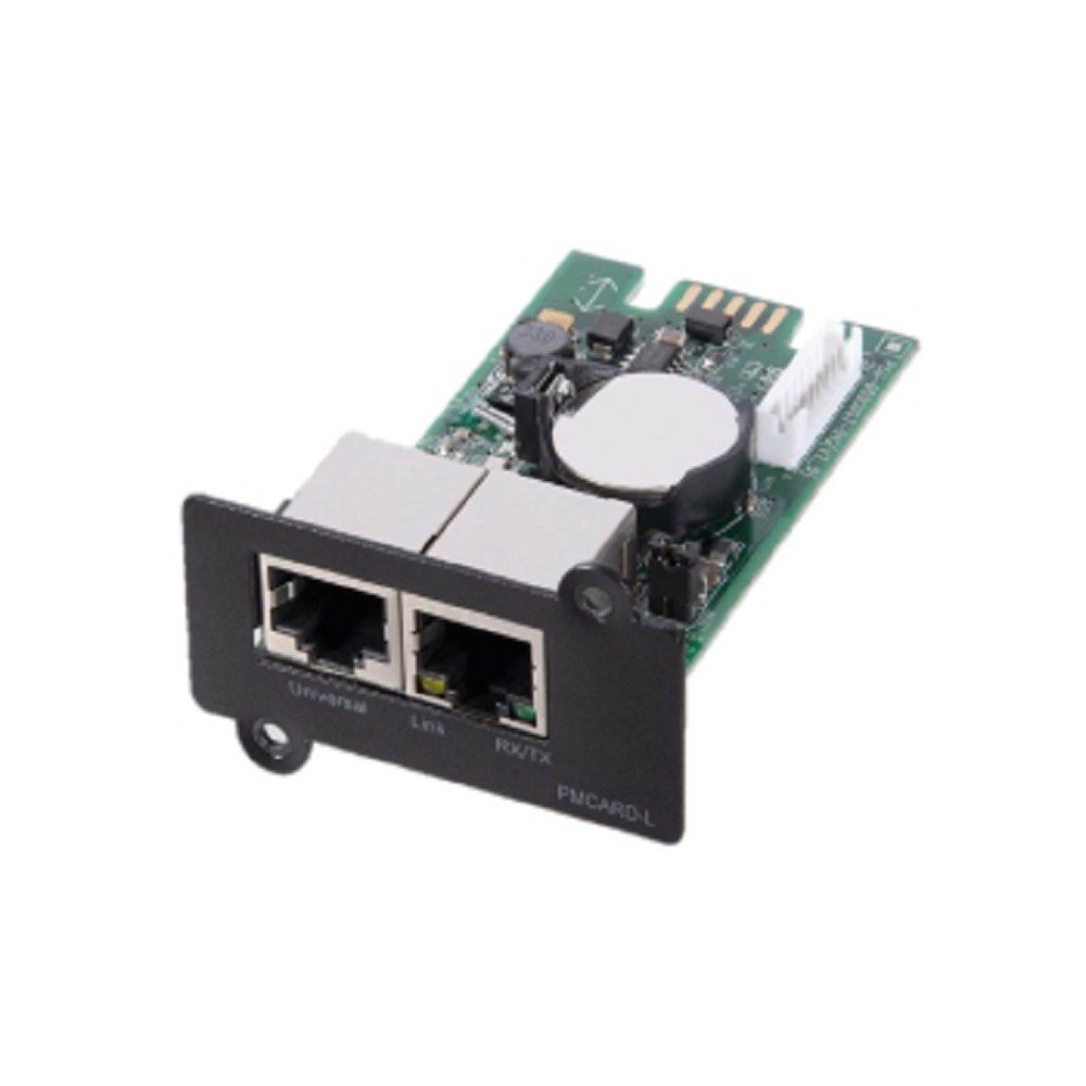 CBR PMC-02E [SNMP карта для удаленного управления по сети Ethernet со стандартным набором протоколов, 2xRJ45, PowerMaster] 