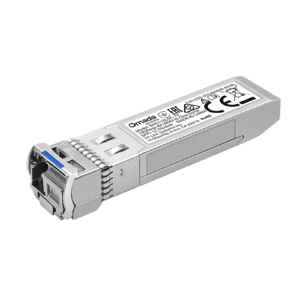 TP-Link SM5110LSA-10 WDM SFP+ трансивер, 10GBase-BX (Simplex LC), Tx: 1330нм, Rx: 1270нм, одномод, до 10км