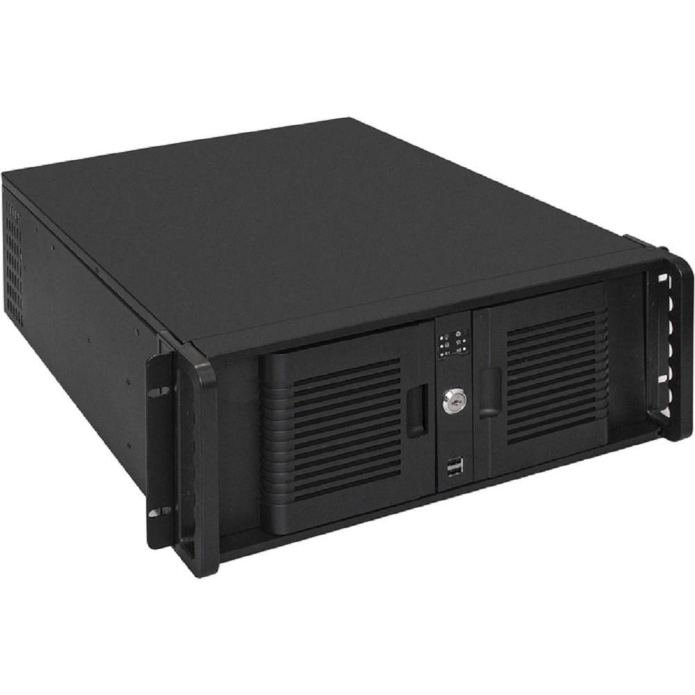 Exegate EX300097RUS Серверный корпус ExeGate Pro 4U480-15/4U4132 <RM 19", высота 4U, глубина 480, БП 600PAS, USB>