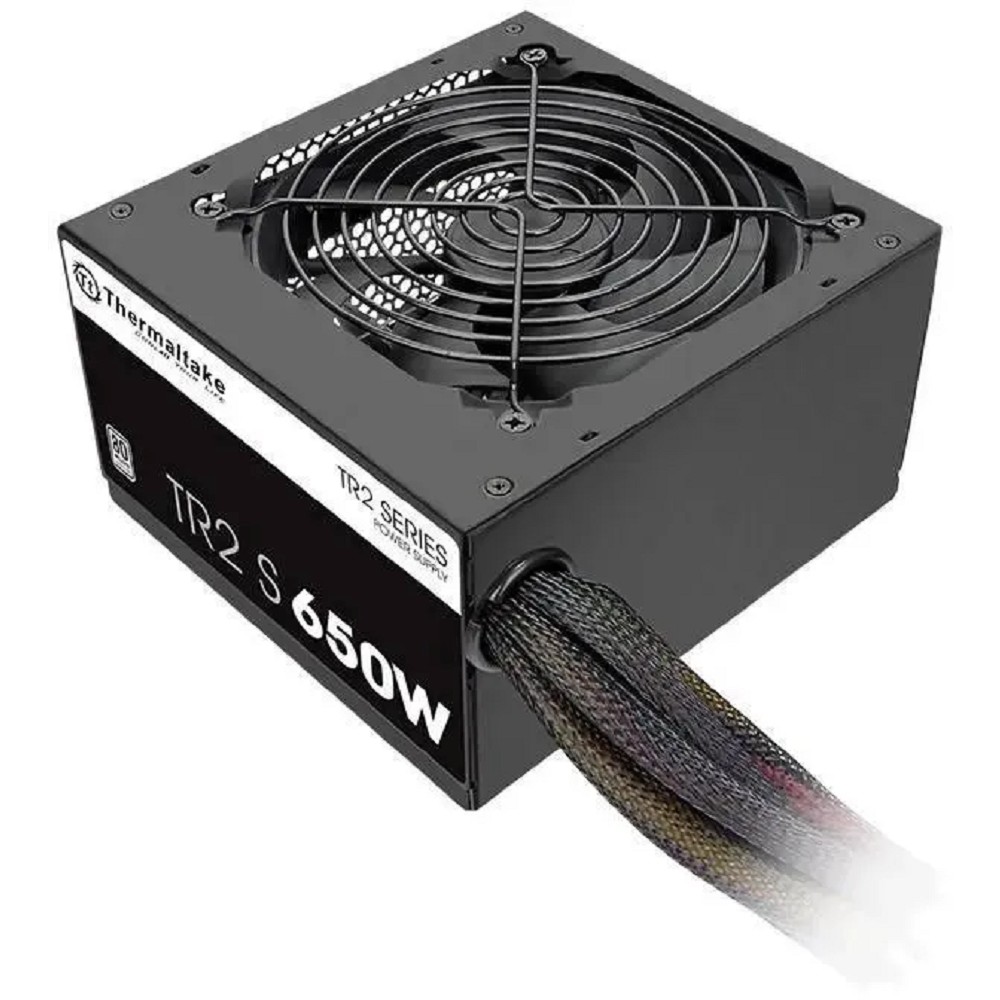 Блок питания ПК Thermaltake TR2 S 650 /0650W/Non Modular/Non Light/Single Voltage/Analog/80 Plus/EU/Non JP CAP/All Flat Cables