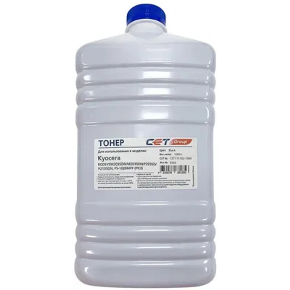 Тонер PK3 для KYOCERA ECOSYS M2035DN/M2030DN/P2035D/P2135DN, TASKalfa 180/181/220/221 (CET), 1кг/бут, CET111102-1000