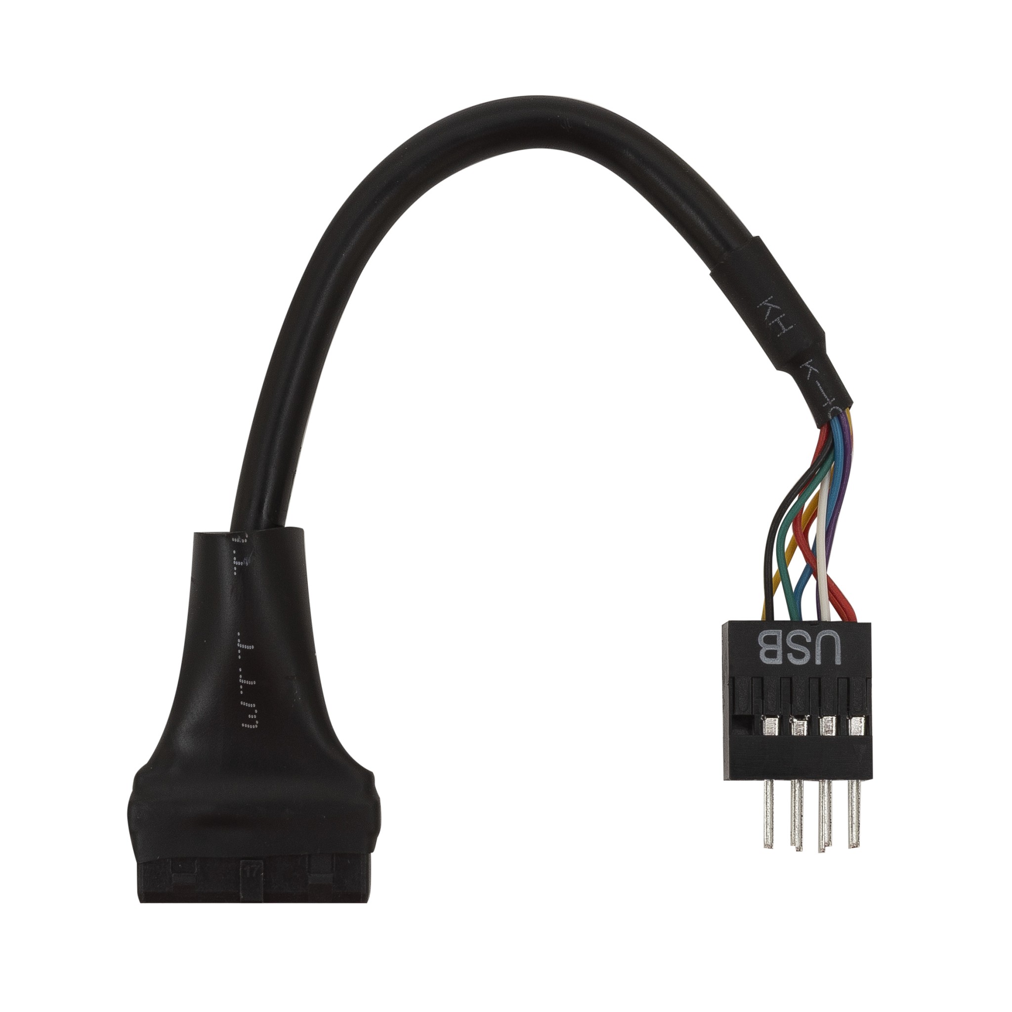 Bion переходник USB 3.0 - USB 2.0, внутренний, 10 см [BXP-USB3F-USB2M-010]