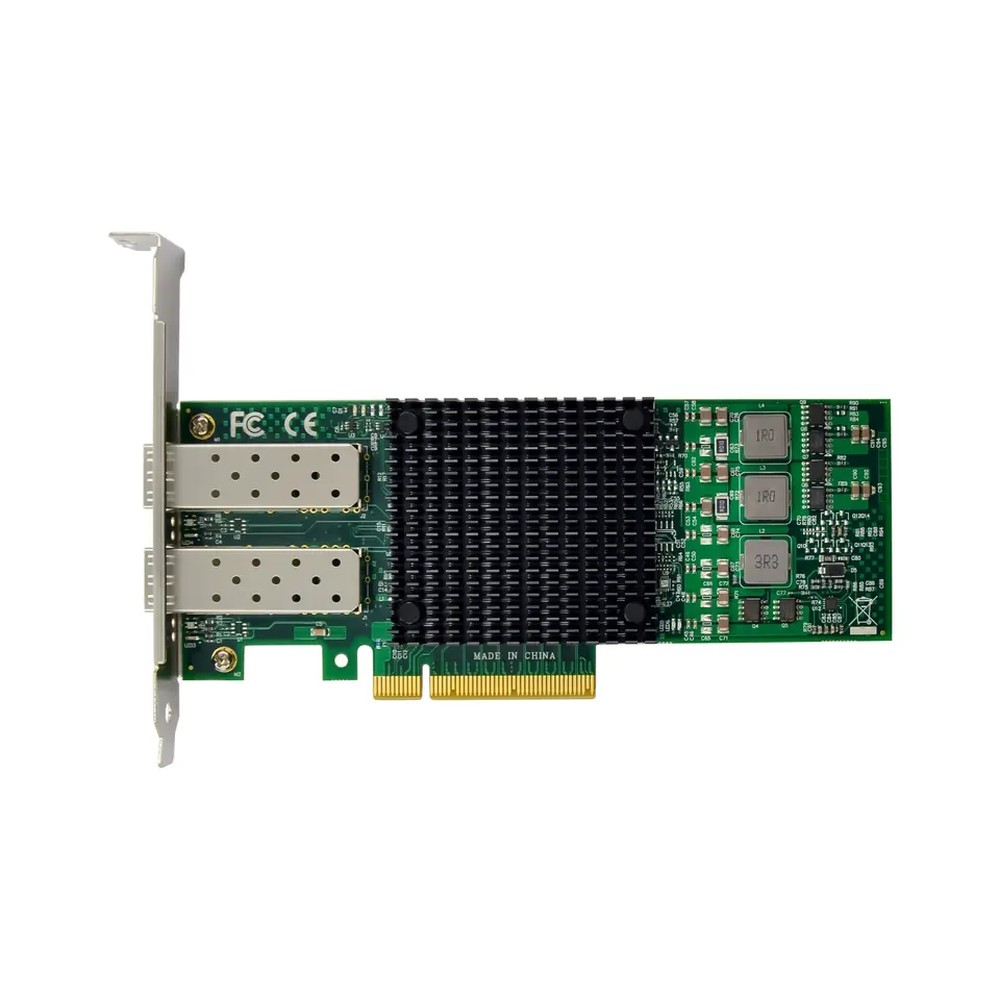 ORIENT XWT-BM810PE8 SFP, Сетевая карта PCI-Ex8 v2.0 2xSFP+ 10GbE Server NIC, Broadcom BCM57810 chipset, 10/1 Гбит/с, 2 планки крепления (33189)