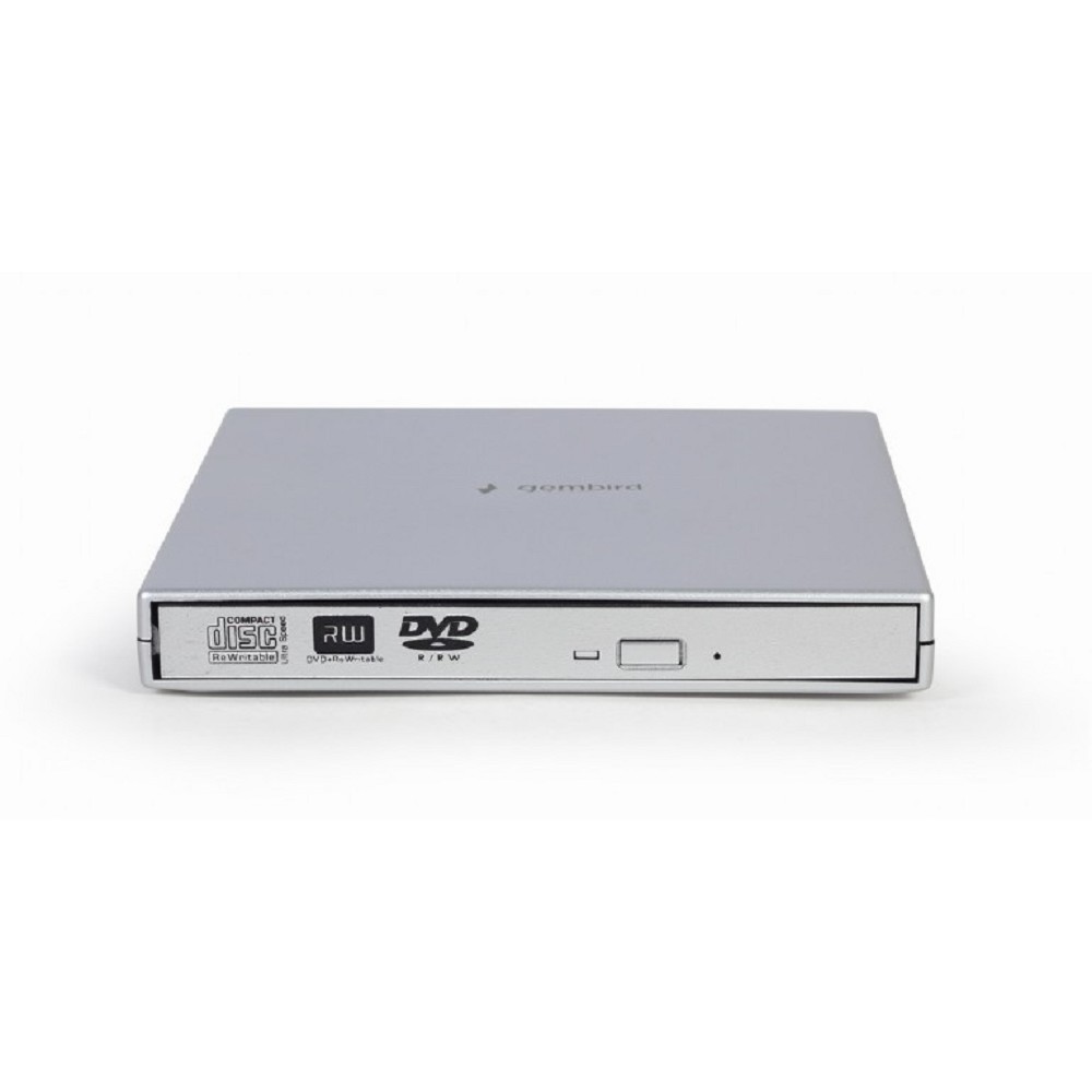 USB 2.0 Gembird DVD-USB-02-SV пластик, серебро