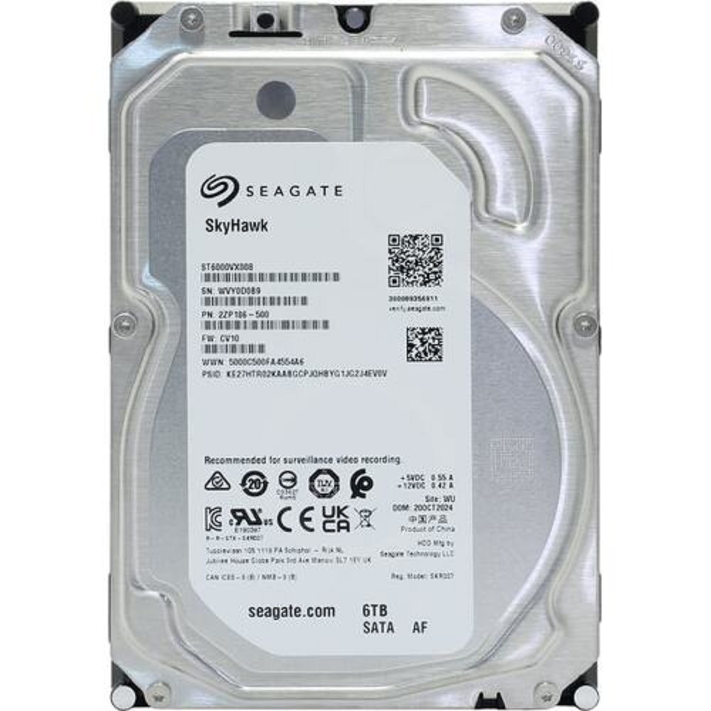 6TB Seagate SkyHawk (ST6000VX008) {SATA 6 Гбит/с, 5400 rpm, 256 mb buffer}