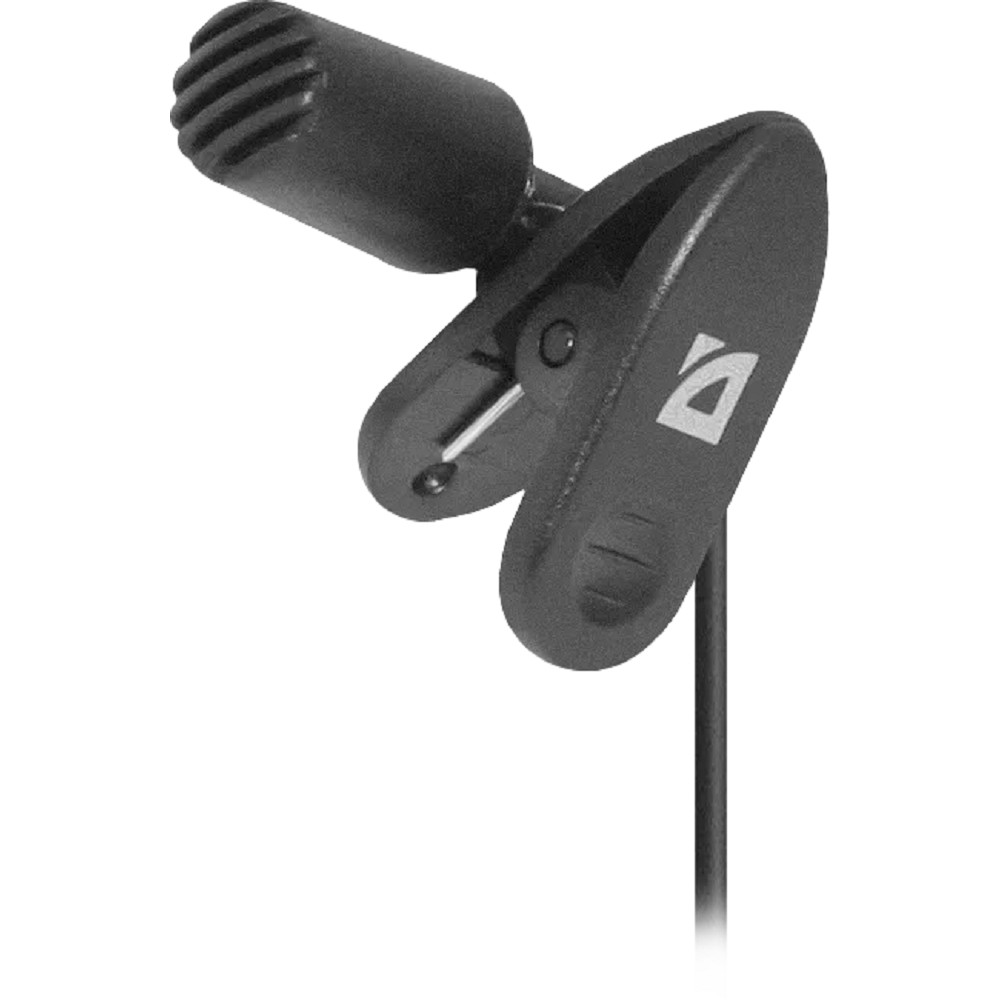 Повреждение упаковки Defender MIC-109 черный, на прищепке, 1,8 м [64109]