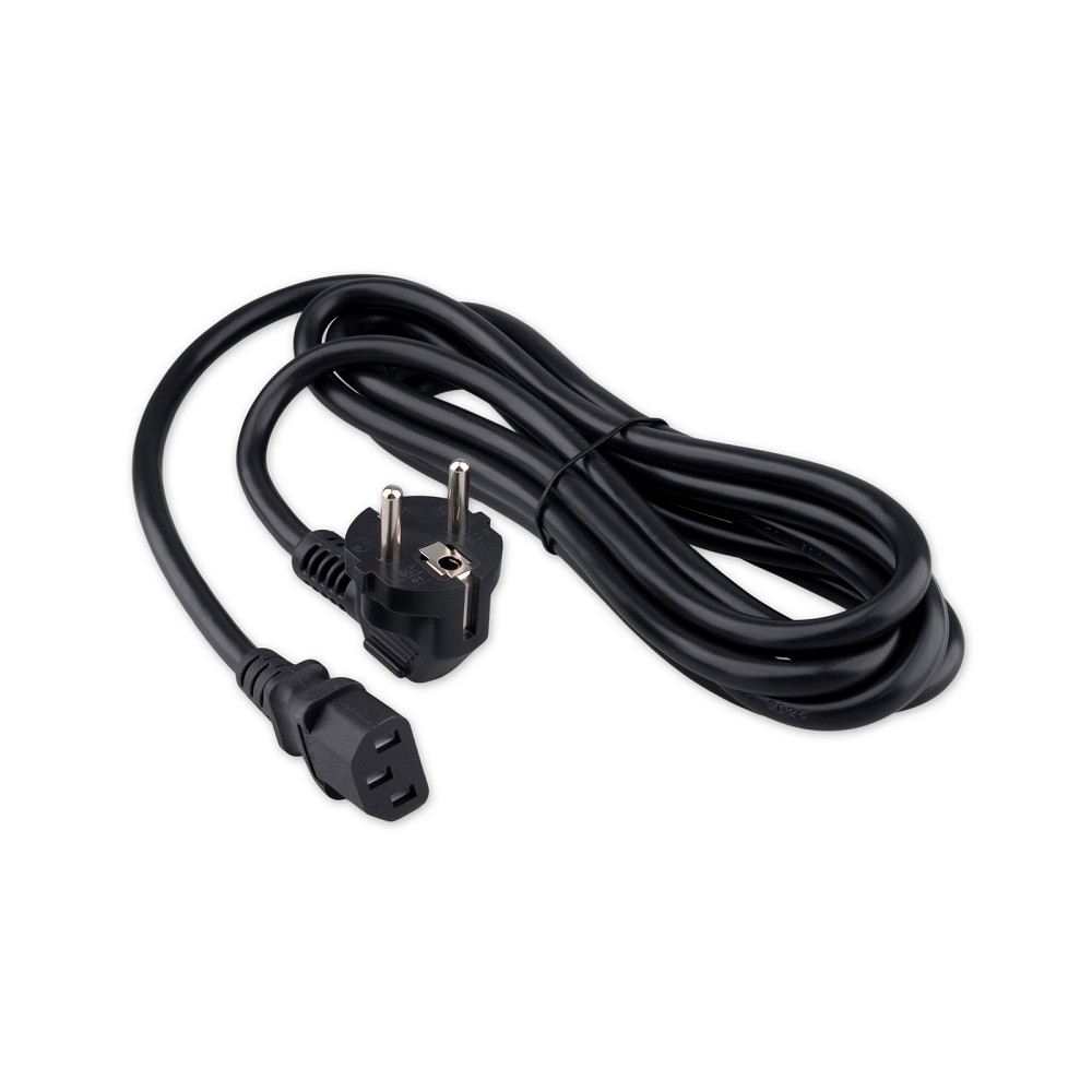 Кабель питания Cablexpert (RU) Schuko-C13, 3x1.5мм2, 10A, с заземлением, медь, 3м, черный, пак (PC-186-1.5-3M)