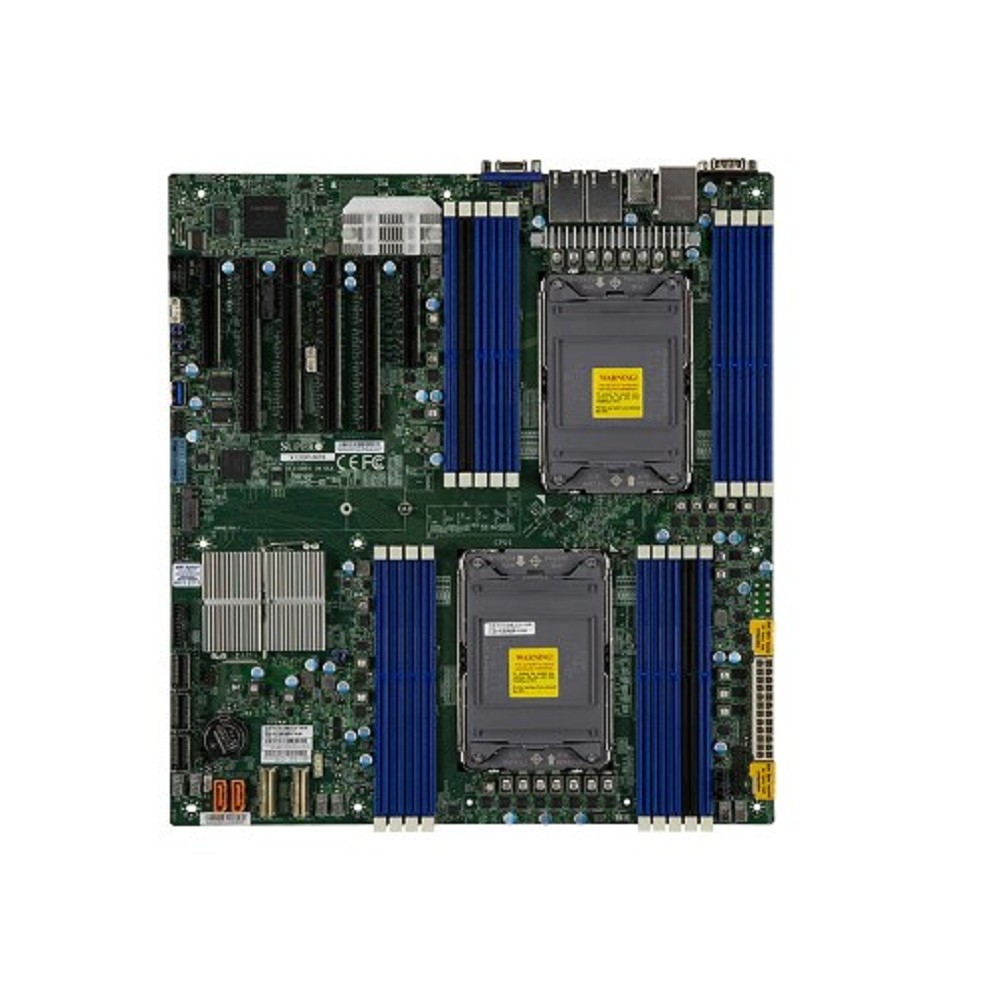 Supermicro MBD-X12DPI-NT6-B Сервер.плата <C621A 2x LGA-4189> <2x SKT-1205L-P4IC-FXC, 1x MCP-260-00042-0N, 2x CBL-0044L>