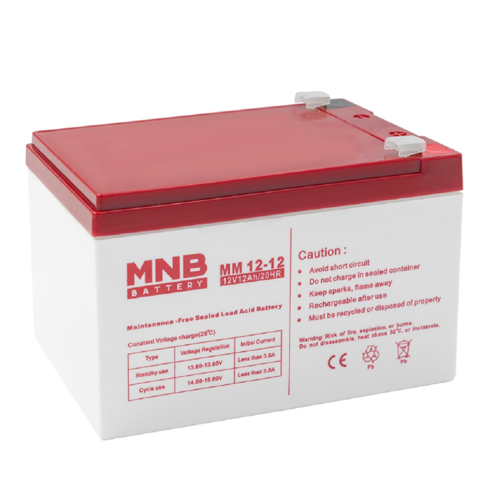 MNB Battery MNB MM 12-12 (12V/12Ah) F2 {УТ-00003175}