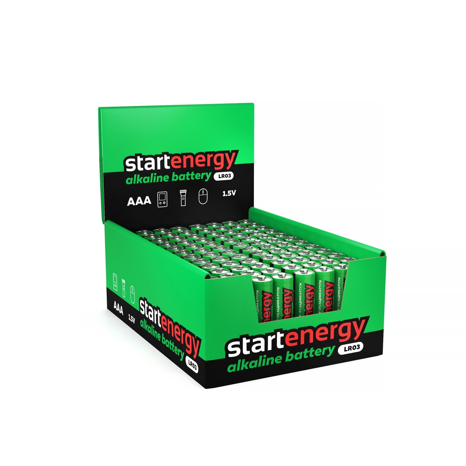 START ENERGY LR03-SH4-BOX 104/416 (104 шт. в уп-ке)