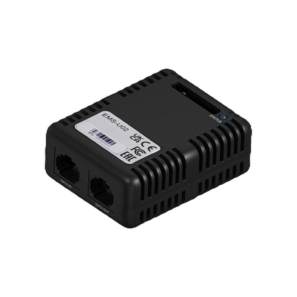 Сайбер Электро EMS-U02 Датчик окружающей среды (ENVIRONMENTAL SENSOR) - температура, влажность. Для работы с SNMP (ПМКАРД) в 1 фазных ИБП, 4 сухих контакта, габариты (ВхШхГ) 29х53х67