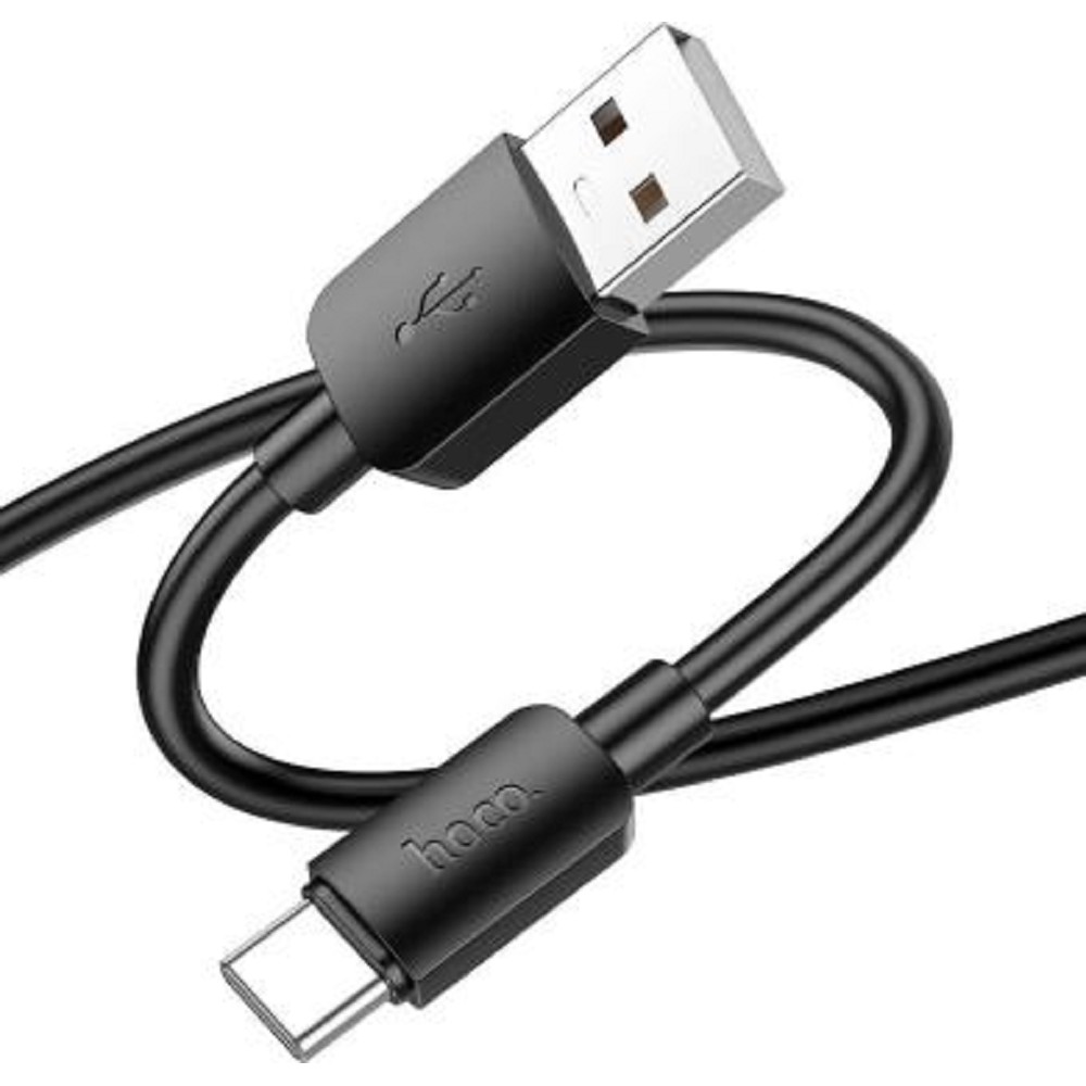 HOCO X96/ USB кабель Type-C/ 1m/ 3A/ Black