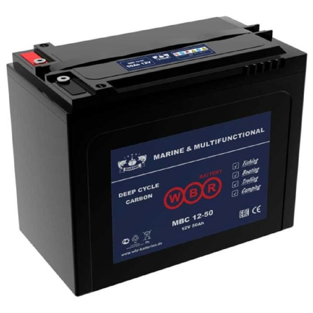 WBR Батарея MBC12-50 (12V/50 Ач)