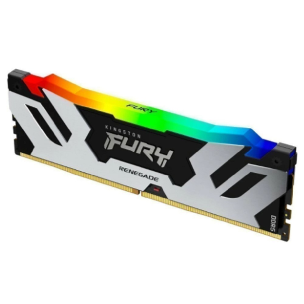 Kingston DDR5 DIMM 32GB 6400MHz KF564C32RSA-32 Fury Renegade XMP RGB RTL Gaming PC5-51200 CL32 288-pin 1.4В с радиатором Ret