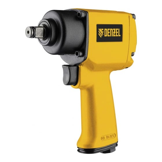 Denzel Ударный пневмогайковерт IWS550 Compact, 1/2", 8500 об/мин, 710 Нм [57470]