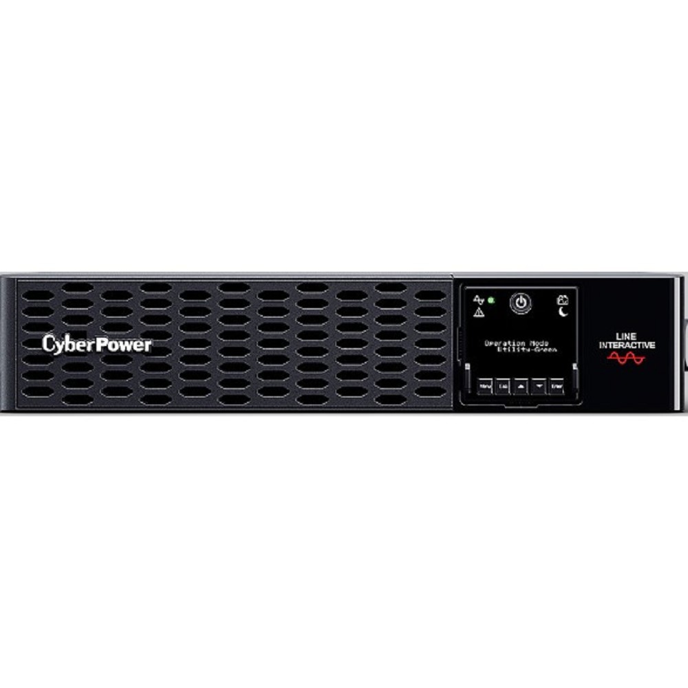 ИБП CyberPower PR3000ERTXL2U {Line-Interactive, 3000VA/3000W USB/RS-232/EPO/Dry contact/SNMPslot (6 C13, 2 C19) 4х9Ач NEW}