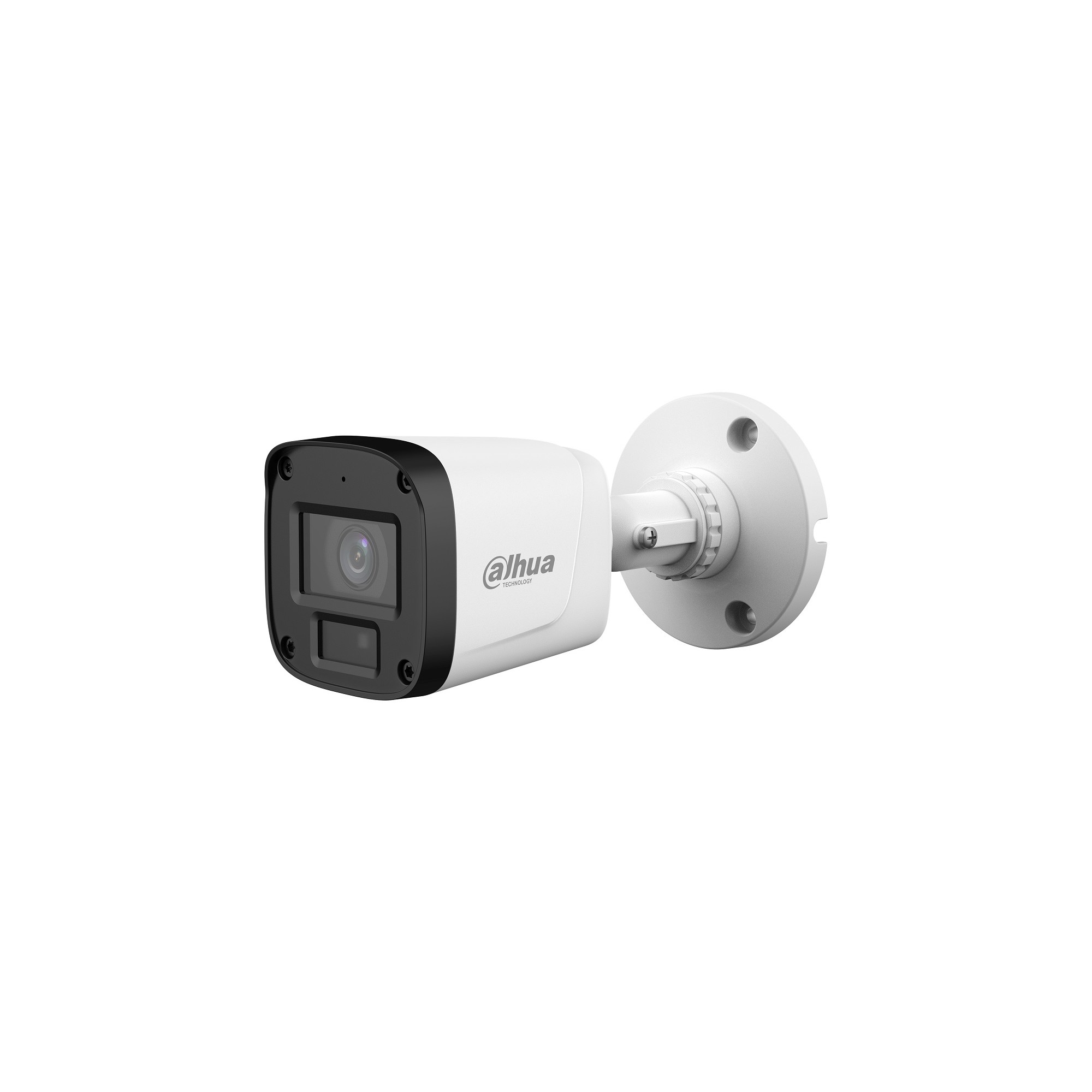 DAHUA DH-HAC-B5E20P-A-0280B Уличная цилиндрическая HDCVI-видеокамера 2Мп; CMOS; 2.8мм; ИК 20м; микрофон; IP67; корпус: пластик