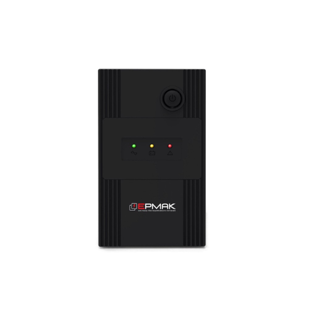 Ермак Н 850 ОПТИМА СБП ЕРМАК 220-220.0,8-32-ВНЛ (850ВА/480Вт, LED светодиоды, Schuko x 2 шт., AVR, USB порт) ID 1111191