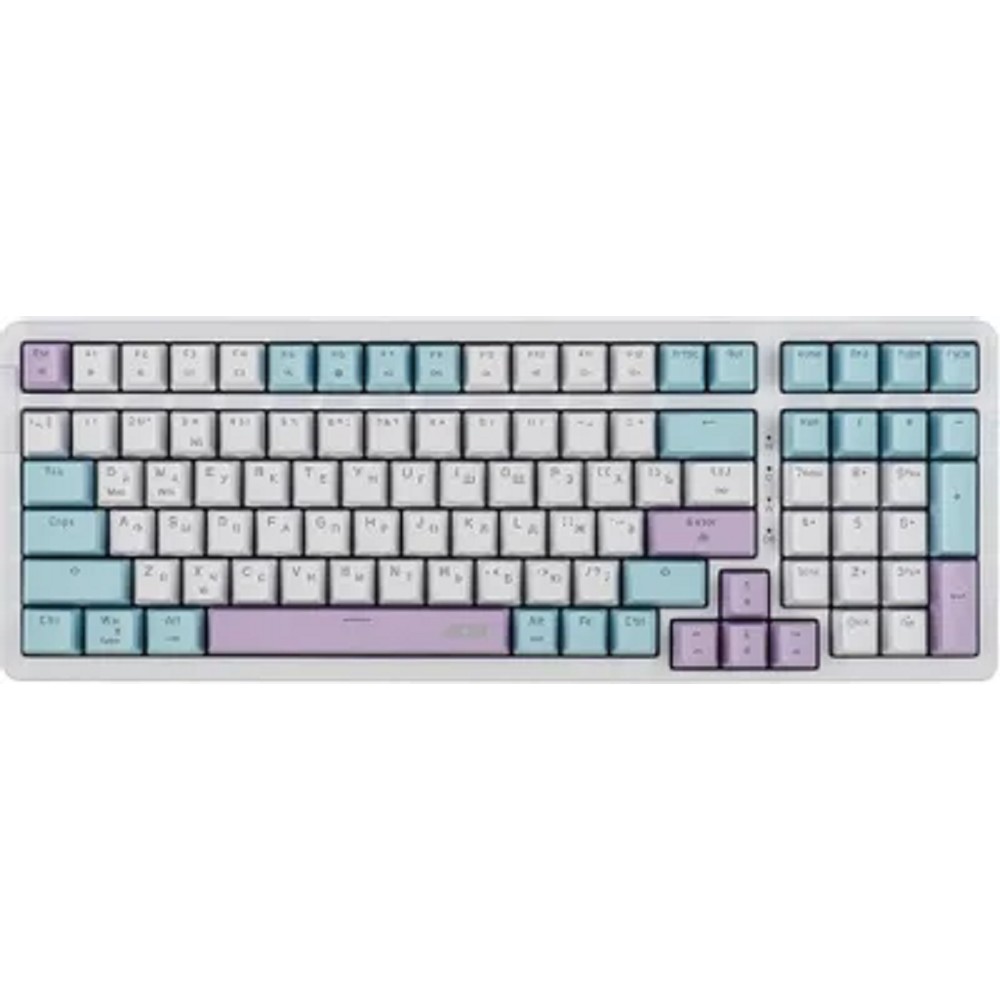 Acer OKW304 [ZL.KBDCC.01V] механическая белая USB for gamer LED 