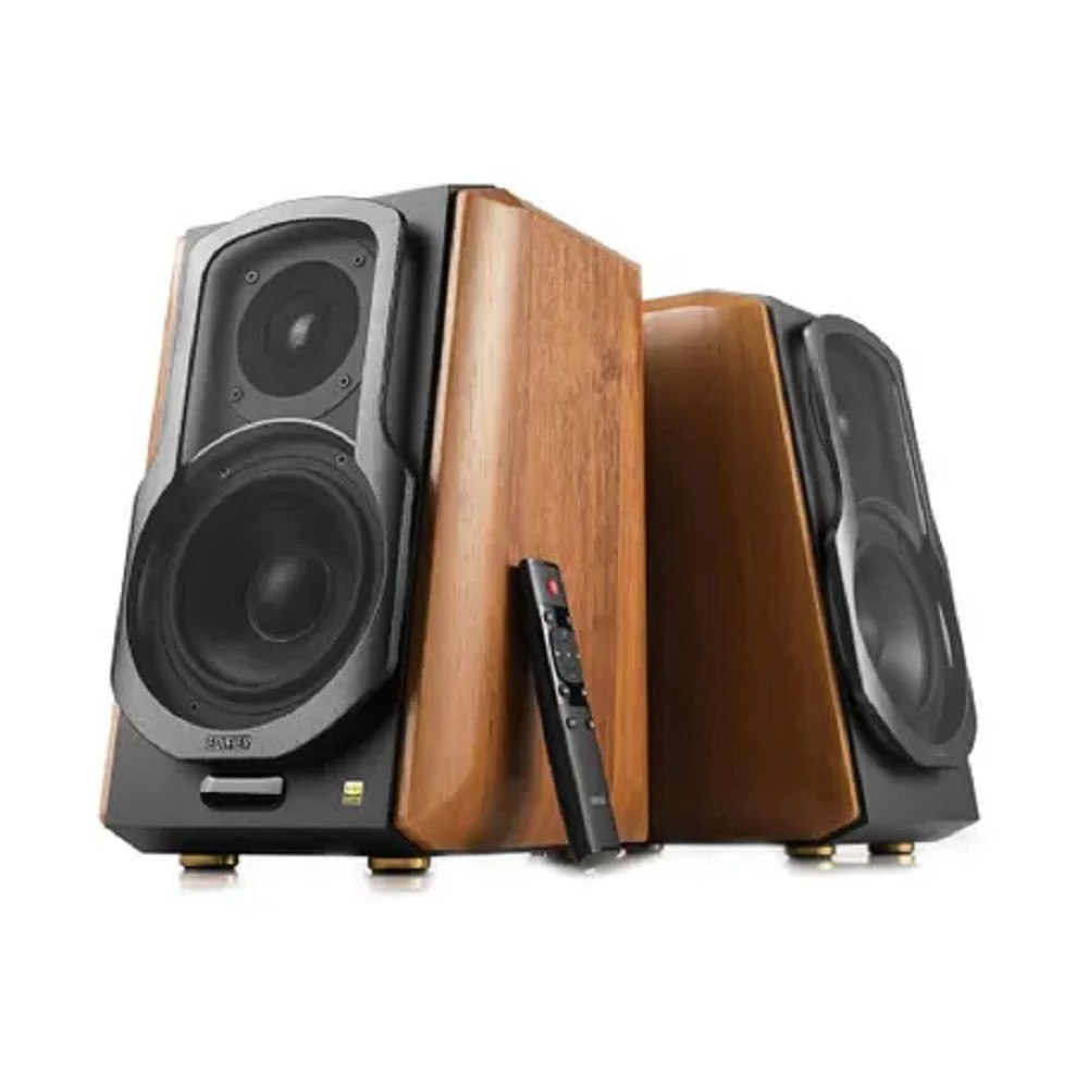 Edifier S1000MK II brown {2 x 60W RMS, 45-40000Гц, дерево, пульт ДУ, Bluetooth V5.0} 