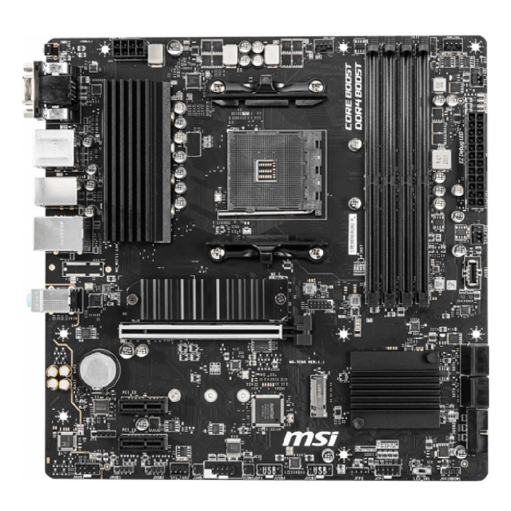 MSI B550M PRO-VDH Soc-AM4 AMD B550 4xDDR4 mATX AC`97 8ch(7.1) GbLAN RAID+VGA+HDMI+DP