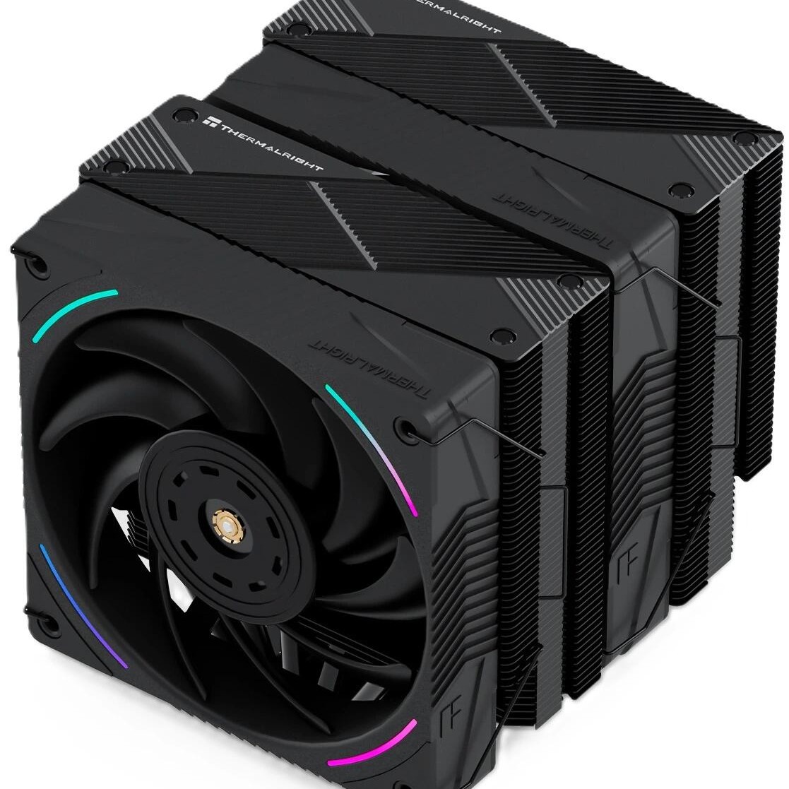 Thermalright Кулер Phantom Spirit 120 Vision EVO  LGA115X/1200/1700/1851/AM4/AM5 (Dual Tower, 2x120mm ARGB PWM Fan, медное основание, 7 тепл. трубок 6мм) / TRPS120VEVO
