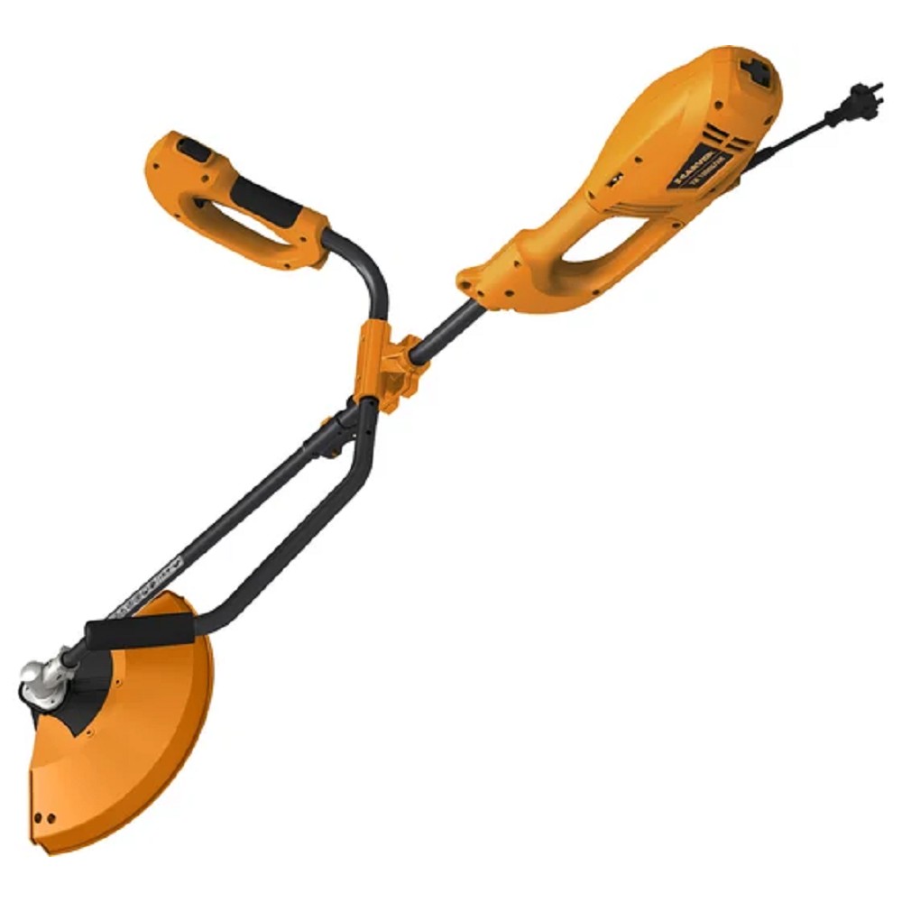 Коса эл. CARVER TR-1500S/BH [01.002.00010] { разъемн.пр.штанга,вело-руль,нож 3 зуб. леска 2,4)(4шт/уп)(84шт/пал } 