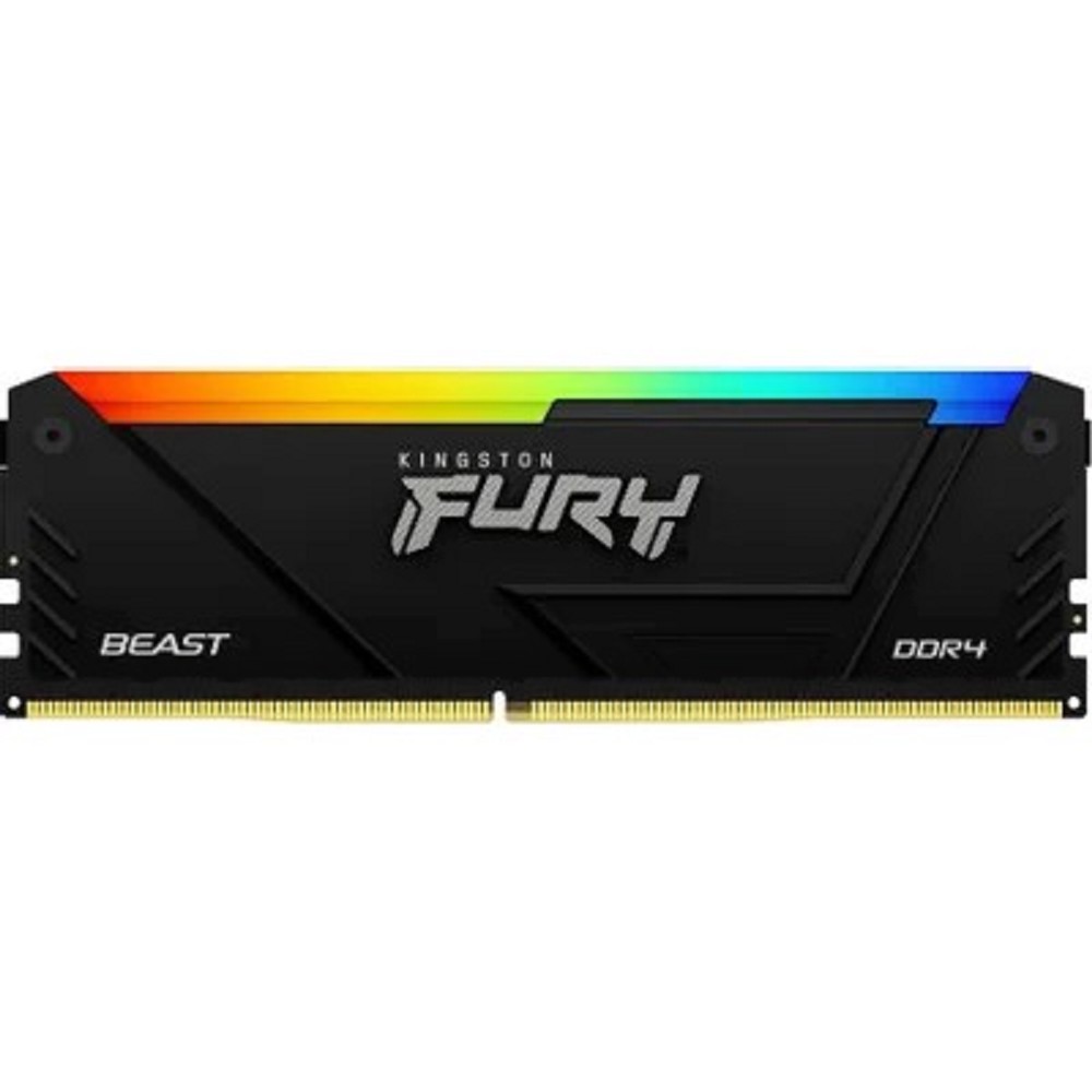 Kingston DDR4 DIMM 16GB KF432C16BB2A/16 PC4-25600, 3200MHz, CL16 Fury Beast RGB RTL