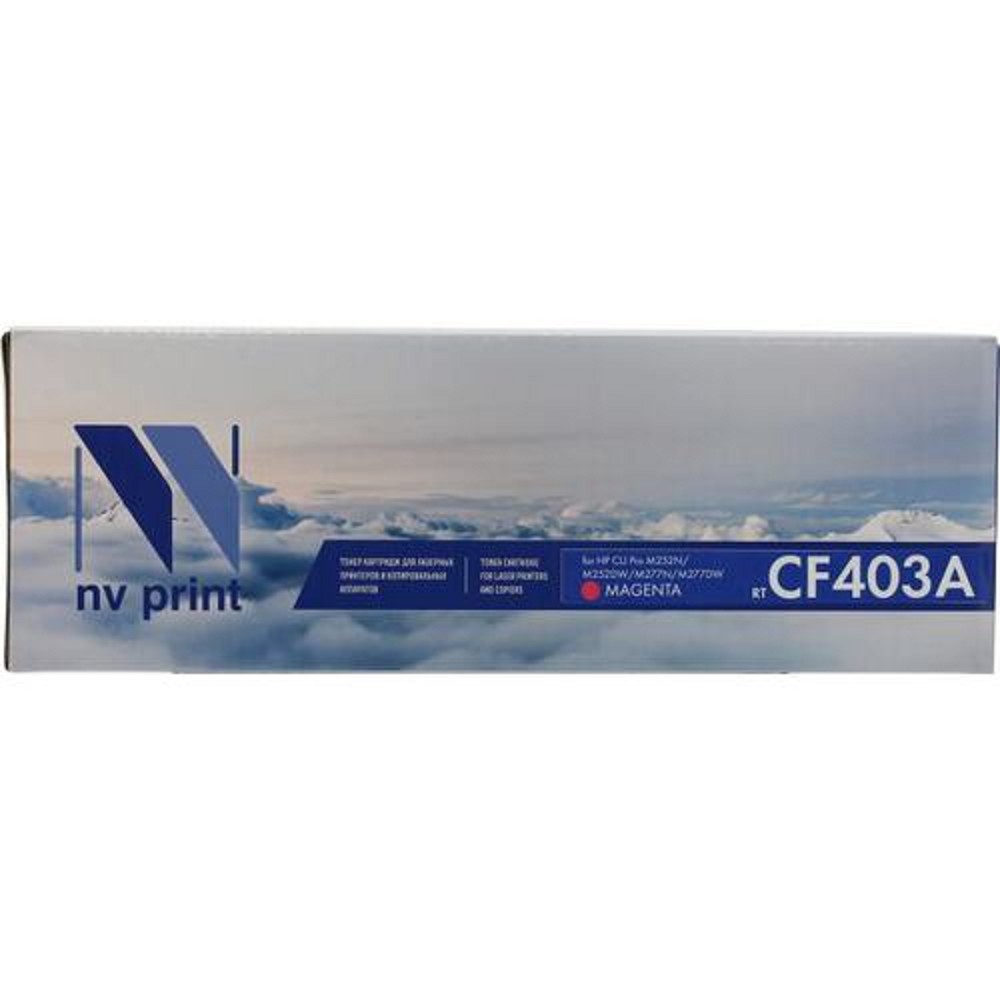 NV Print CF403A Картридж для HP Laser Jet Pro M252, MFP M277  MAGENTA  1400к.