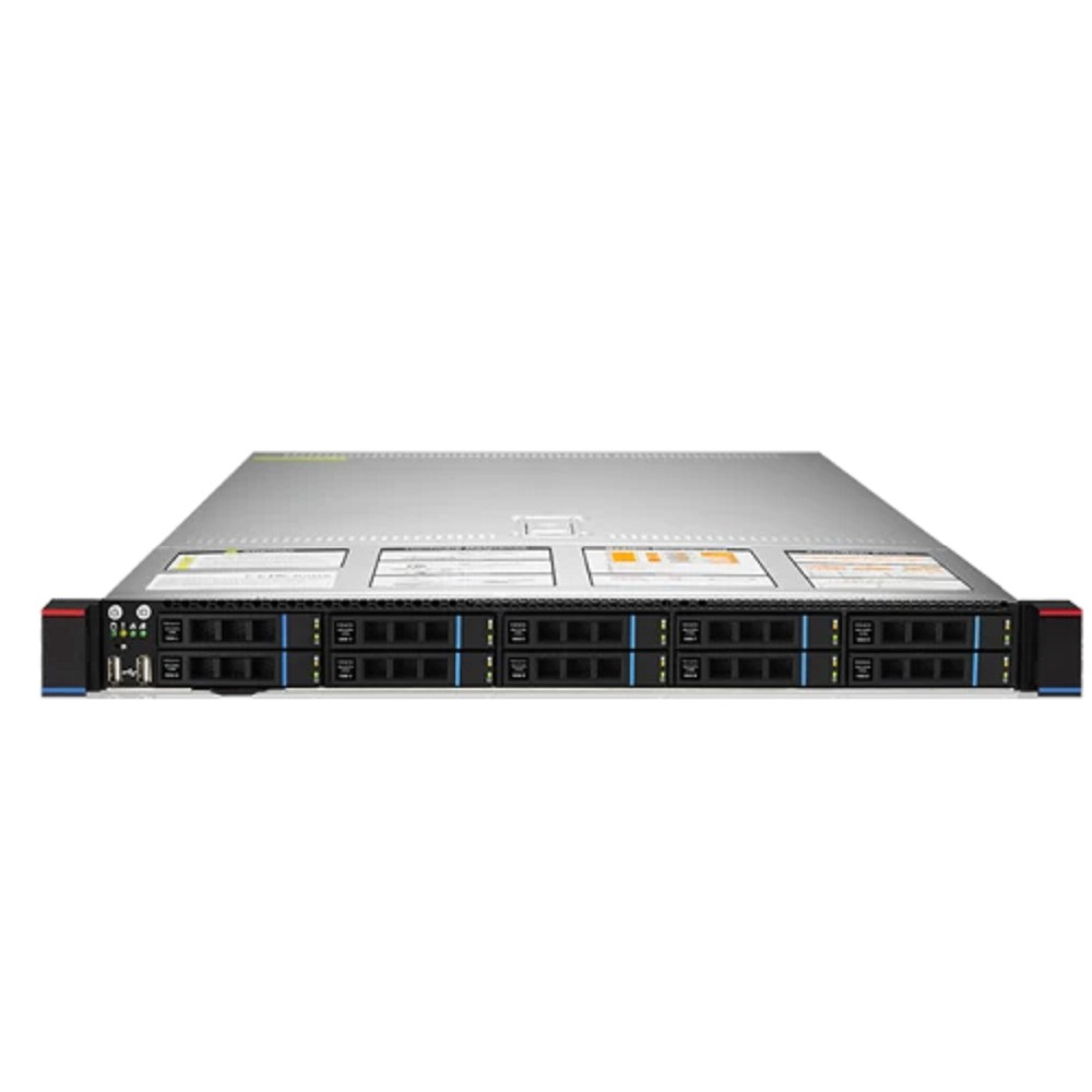 Gooxi SR101-D10R 1U, 2x Socket SP3 ; 32x DDR4; 10x 2.5" SATA/SAS ;  2х M.2 NVMe 2280 ;  2xPCIe 4.0x16;  OCP3.0 ; 2x1GbE i350; IPMI ; RAIL; 2x800W (EU power cables)